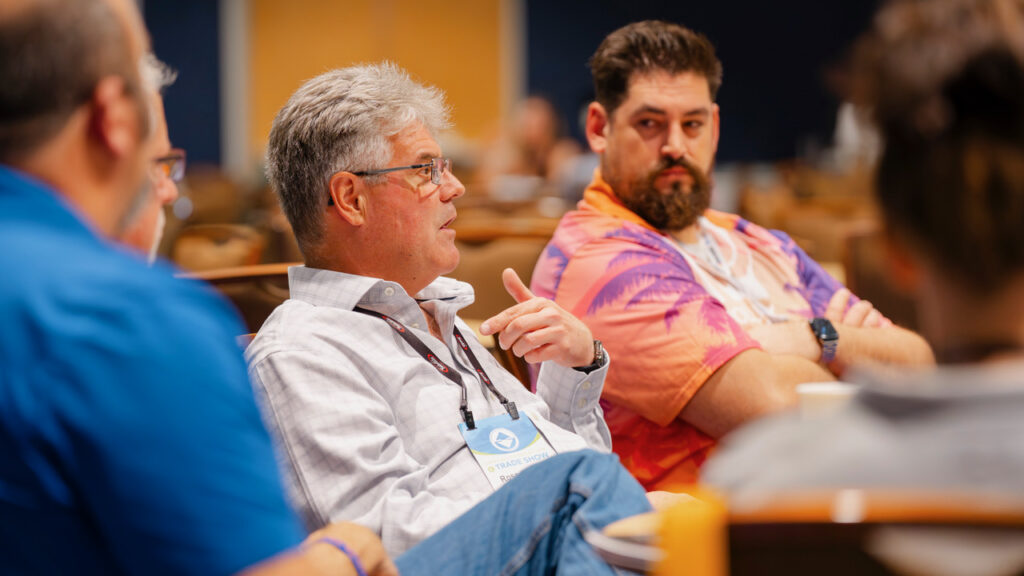 Ross Ambrose at a Florida League of Cities conference